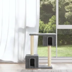 Cat scratching post with sisal posts 60 cm light gray by vidaXL, Cat furniture - Ref: Foro24-171431, Price: 27,95 €, Discount: %