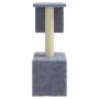 Rascador para gatos con postes de sisal 60 cm gris claro de vidaXL, Mobiliario para gatos - Ref: Foro24-171431, Precio: 28,51...