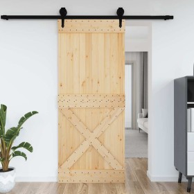 Puerta NARVIK madera maciza pino 95x210 cm en Puertas | Comprar online en Foru.es