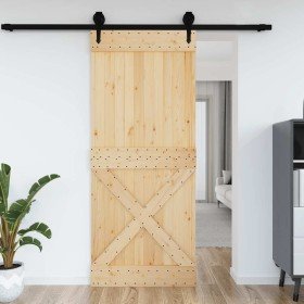 Puerta NARVIK madera maciza pino 95x210 cm en Puertas | Comprar online en Foru.es