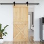 Puerta NARVIK madera maciza pino 95x210 cm en Puertas | Comprar online en Foru.es