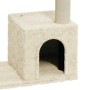 Rascador para gatos con postes de sisal crema 70 cm de vidaXL, Mobiliario para gatos - Ref: Foro24-171433, Precio: 30,84 €, D...