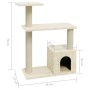 Rascador para gatos con postes de sisal crema 70 cm de vidaXL, Mobiliario para gatos - Ref: Foro24-171433, Precio: 30,84 €, D...