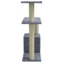 Rascador para gatos con postes de sisal gris claro 70 cm de vidaXL, Mobiliario para gatos - Ref: Foro24-171434, Precio: 32,43...