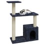 Rascador para gatos con postes de sisal gris oscuro 70 cm de vidaXL, Mobiliario para gatos - Ref: Foro24-171435, Precio: 30,6...