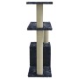 Rascador para gatos con postes de sisal gris oscuro 70 cm de vidaXL, Mobiliario para gatos - Ref: Foro24-171435, Precio: 30,6...