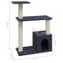 Rascador para gatos con postes de sisal gris oscuro 70 cm de vidaXL, Mobiliario para gatos - Ref: Foro24-171435, Precio: 30,6...