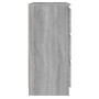 Aparador de madera contrachapada gris Sonoma 60x35x76 cm de vidaXL, Aparadores - Ref: Foro24-815511, Precio: 73,66 €, Descuen...