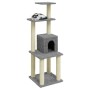 Rascador para gatos con postes de sisal gris claro 105 cm de vidaXL, Mobiliario para gatos - Ref: Foro24-171467, Precio: 53,1...