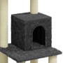 Rascador para gatos con postes de sisal gris oscuro 105 cm de vidaXL, Mobiliario para gatos - Ref: Foro24-171468, Precio: 47,...