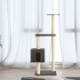 Rascador para gatos con postes de sisal gris oscuro 104 cm de vidaXL, Mobiliario para gatos - Ref: Foro24-171471, Precio: 42,...