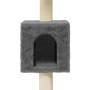 Rascador para gatos con postes de sisal gris oscuro 104 cm de vidaXL, Mobiliario para gatos - Ref: Foro24-171471, Precio: 42,...