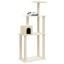 Rascador para gatos con postes de sisal crema 147 cm de vidaXL, Mobiliario para gatos - Ref: Foro24-171476, Precio: 51,65 €, ...
