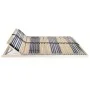 Slatted bed base with 42 slats 7 regions 140x200 cm by vidaXL, Beds and slatted bases - Ref: Foro24-246472, Price: 163,16 €, ...