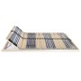 Somier de láminas con 42 listones 7 regiones 140x200 cm de vidaXL, Camas y somieres - Ref: Foro24-246472, Precio: 173,25 €, D...