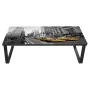 Mesa de centro con tablero de cristal rectangular de vidaXL, Mesas de centro - Ref: Foro24-240967, Precio: 67,64 €, Descuento: %