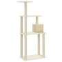 Rascador para gatos con postes de sisal crema 147 cm de vidaXL, Mobiliario para gatos - Ref: Foro24-171476, Precio: 51,65 €, ...
