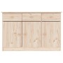 Aparador ALTA madera maciza de pino 112x35x73 cm de vidaXL, Aparadores - Ref: Foro24-353937, Precio: 162,78 €, Descuento: %