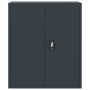 Armario archivador de acero gris antracita 90x40x105 cm de vidaXL, Armarios archivadores - Ref: Foro24-339739, Precio: 206,45...