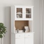 Armario superior de tocador ALTA madera pino blanco 77x30x92cm de vidaXL, Aparadores - Ref: Foro24-353946, Precio: 127,97 €, ...