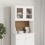 Armario superior de tocador ALTA madera pino blanco 77x30x92cm de vidaXL, Aparadores - Ref: Foro24-353946, Precio: 130,51 €, ...