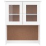 Armario superior de tocador ALTA madera pino blanco 77x30x92cm de vidaXL, Aparadores - Ref: Foro24-353946, Precio: 127,97 €, ...