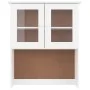 Armario superior de tocador ALTA madera pino blanco 77x30x92cm de vidaXL, Aparadores - Ref: Foro24-353946, Precio: 130,51 €, ...