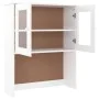 Armario superior de tocador ALTA madera pino blanco 77x30x92cm de vidaXL, Aparadores - Ref: Foro24-353946, Precio: 130,51 €, ...