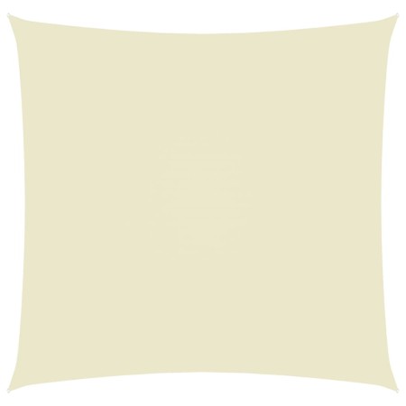 Toldo de vela cuadrado tela Oxford color crema 2,5x2,5 m de vidaXL, Sombrillas - Ref: Foro24-135191, Precio: 31,68 €, Descuen...