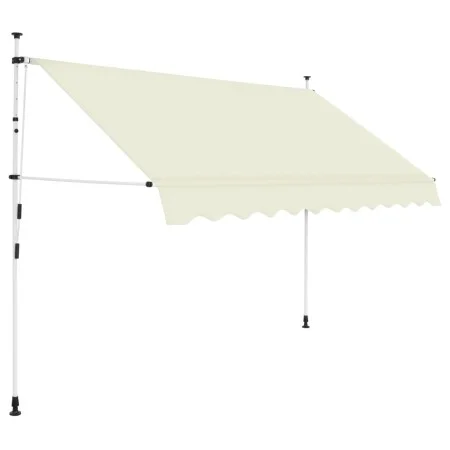 Toldo retráctil de operación manual 250 cm crema de vidaXL, Toldos - Ref: Foro24-143695, Precio: 78,02 €, Descuento: %