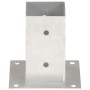 Anclajes para postes 4 unidades metal galvanizado 81 mm de vidaXL, Postes de cerca - Ref: Foro24-145448, Precio: 32,44 €, Des...