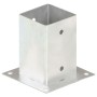 Anclajes para postes 4 unidades metal galvanizados 91 mm de vidaXL, Postes de cerca - Ref: Foro24-145449, Precio: 29,45 €, De...