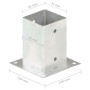 Anclajes para postes 4 unidades metal galvanizados 91 mm de vidaXL, Postes de cerca - Ref: Foro24-145449, Precio: 29,45 €, De...