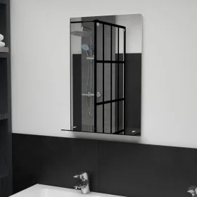 Wall mirror with tempered glass shelf 40x60 cm by vidaXL, Mirrors - Ref: Foro24-249438, Price: 38,47 €, Discount: %