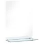 Espejo de pared con estante de vidrio templado 40x60 cm de vidaXL, Espejos - Ref: Foro24-249438, Precio: 38,47 €, Descuento: %