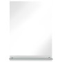 Espejo de pared con estante de vidrio templado 40x60 cm de vidaXL, Espejos - Ref: Foro24-249438, Precio: 41,68 €, Descuento: %