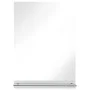 Espejo de pared con estante de vidrio templado 40x60 cm de vidaXL, Espejos - Ref: Foro24-249438, Precio: 38,47 €, Descuento: %