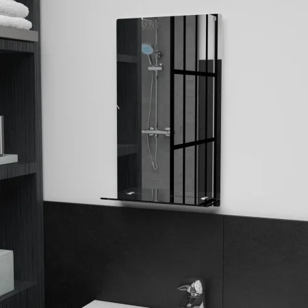 Wall mirror with tempered glass shelf 30x50 cm by vidaXL, Mirrors - Ref: Foro24-249435, Price: 24,20 €, Discount: %
