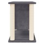 Rascador para gatos con postes de sisal gris oscuro 50 cm de vidaXL, Mobiliario para gatos - Ref: Foro24-171659, Precio: 62,4...