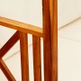 Banco de jardín con toldo madera maciza de acacia de vidaXL, Bancos de jardín - Ref: Foro24-310320, Precio: 263,15 €, Descuen...