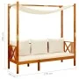 Gartenbank mit Markise aus massivem Akazienholz von vidaXL, Gartenbänke - Ref: Foro24-310320, Preis: 260,34 €, Rabatt: %