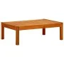 Reposapiés de jardín 2 unidades madera maciza de acacia de vidaXL, Otomanas de exterior - Ref: Foro24-310323, Precio: 84,92 €...