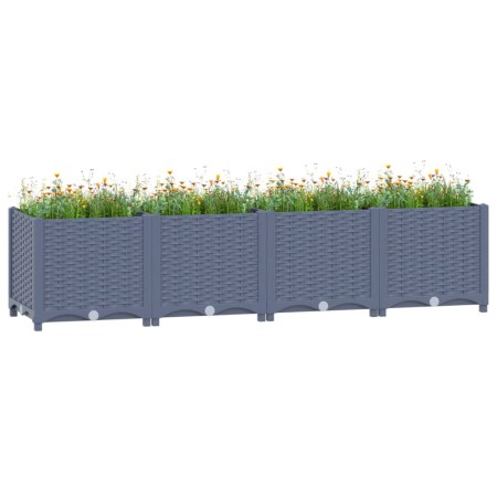 Arriate polipropileno 160x40x38 cm de vidaXL, Maceteros y jardineras - Ref: Foro24-310404, Precio: 66,74 €, Descuento: %
