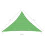 Toldo de vela HDPE verde claro 160 g/m² 4x4x5,8 m de vidaXL, Sombrillas - Ref: Foro24-311314, Precio: 25,20 €, Descuento: %