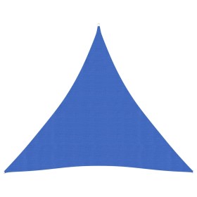 Toldo de vela HDPE azul 160 g/m² 4x4x4 m de vidaXL, Sombrillas - Ref: Foro24-311533, Precio: 26,47 €, Descuento: %