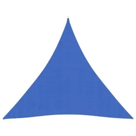 Toldo de vela HDPE azul 160 g/m² 4x4x4 m de vidaXL, Sombrillas - Ref: Foro24-311533, Precio: 25,95 €, Descuento: %