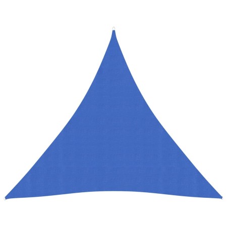 Toldo de vela HDPE azul 160 g/m² 4x4x4 m de vidaXL, Sombrillas - Ref: Foro24-311533, Precio: 26,47 €, Descuento: %