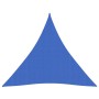 Toldo de vela HDPE azul 160 g/m² 4x4x4 m de vidaXL, Sombrillas - Ref: Foro24-311533, Precio: 26,47 €, Descuento: %