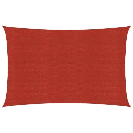 Toldo de vela rojo HDPE 160 g/m² 2x5 m de vidaXL, Sombrillas - Ref: Foro24-311616, Precio: 29,32 €, Descuento: %