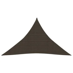 Toldo de vela marrón HDPE 160 g/m² 4x4x5,8 m de vidaXL, Sombrillas - Ref: Foro24-311809, Precio: 27,06 €, Descuento: %
